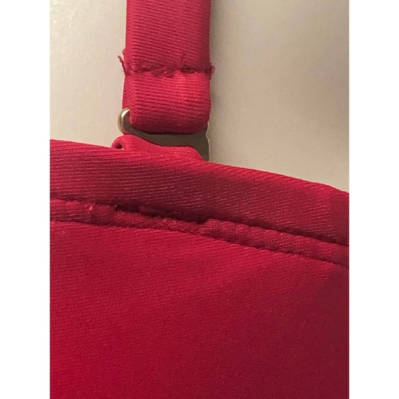 NWT Coastal Blue SZ: M Red Bandeau Bikini - Picture 4 of 9